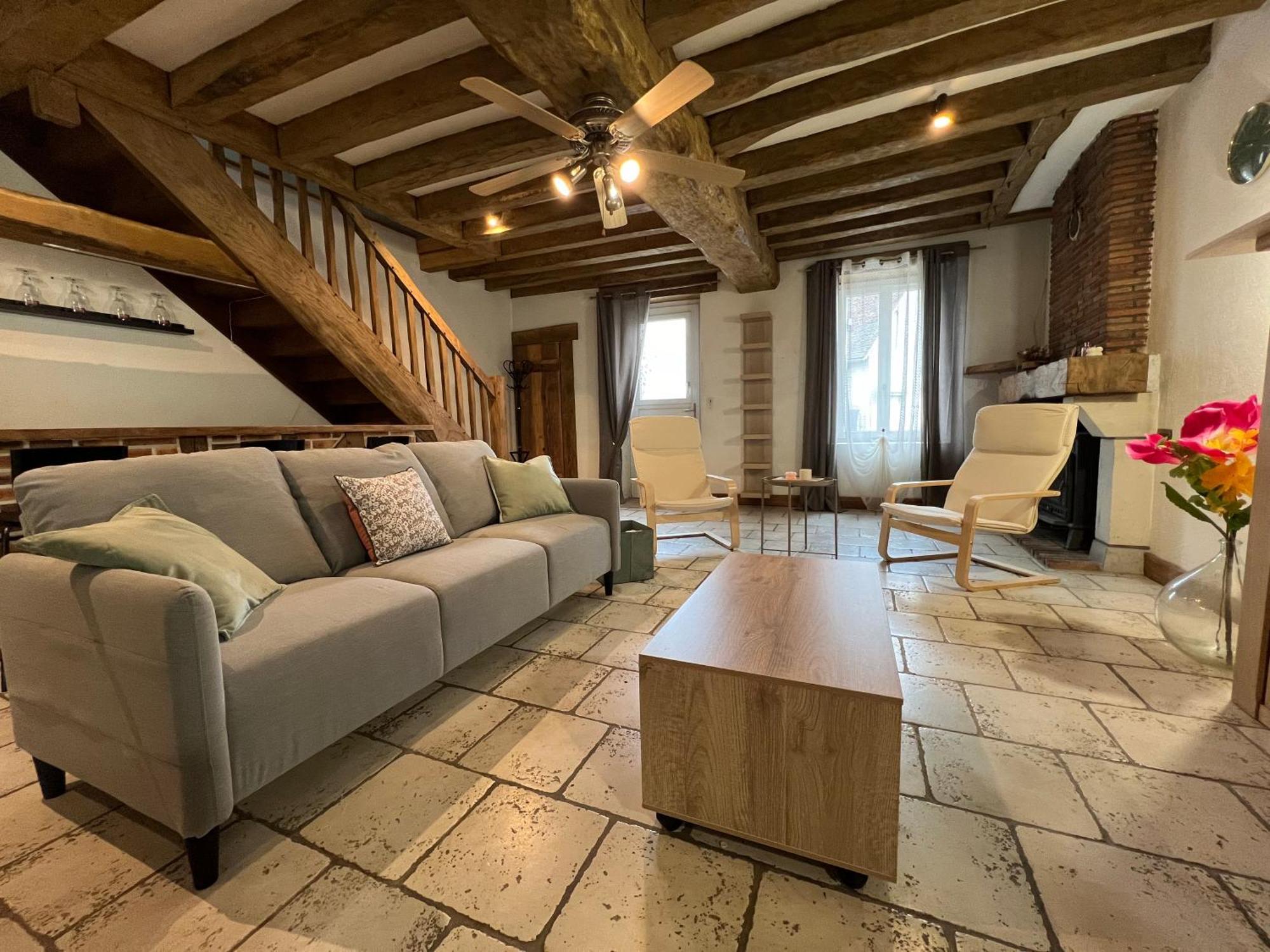 Rigolet Maison En Ville Avec Piscine Interieure Le Controis-en-Sologne Eksteriør bilde